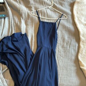 Lulu’s Navy Maxi Dress